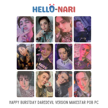 [MAKESTAR] SEVENTEEN HAPPY BURSTDAY Daredevil Version POB Photocards