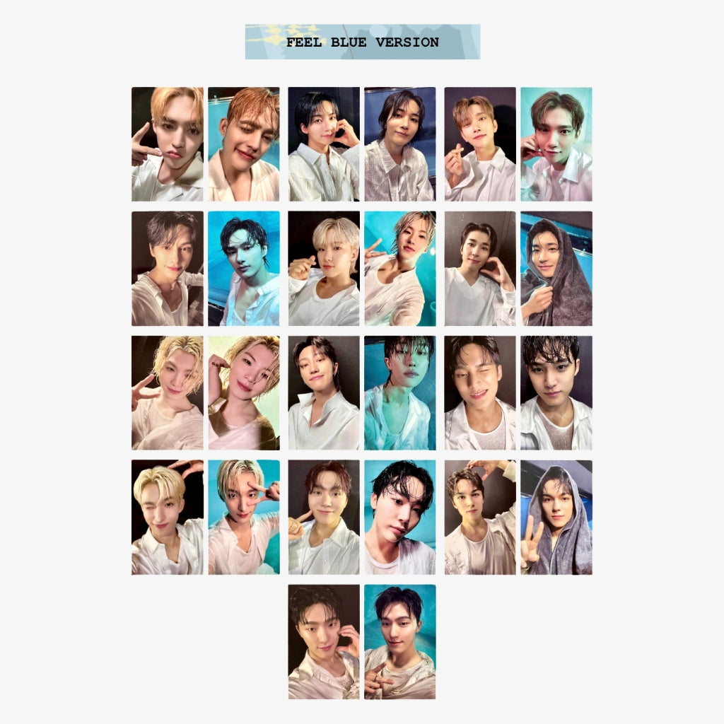 SEVENTEEN SPILL THE FEELS Standard Version - Official Random Photocards (Feel Blue / New / You)