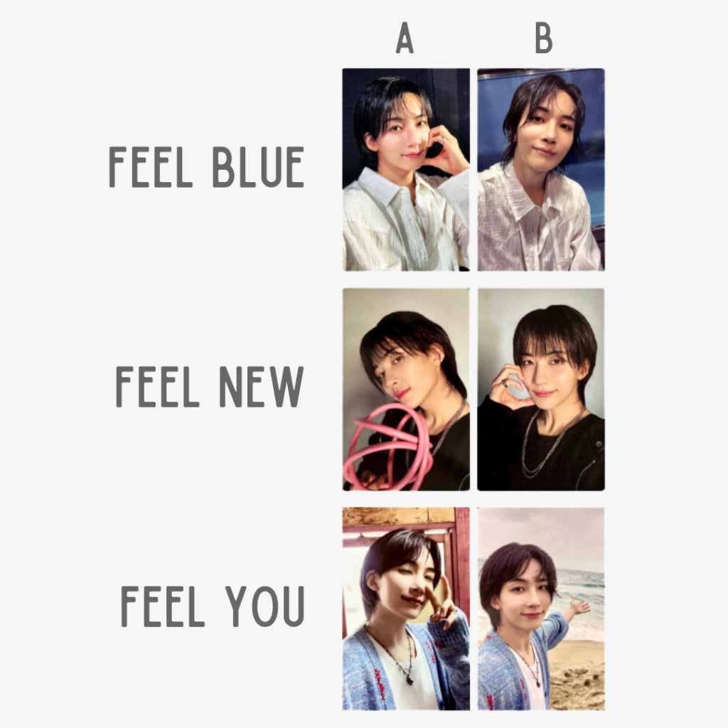 SEVENTEEN SPILL THE FEELS Standard Version - Official Random Photocards (Feel Blue / New / You)