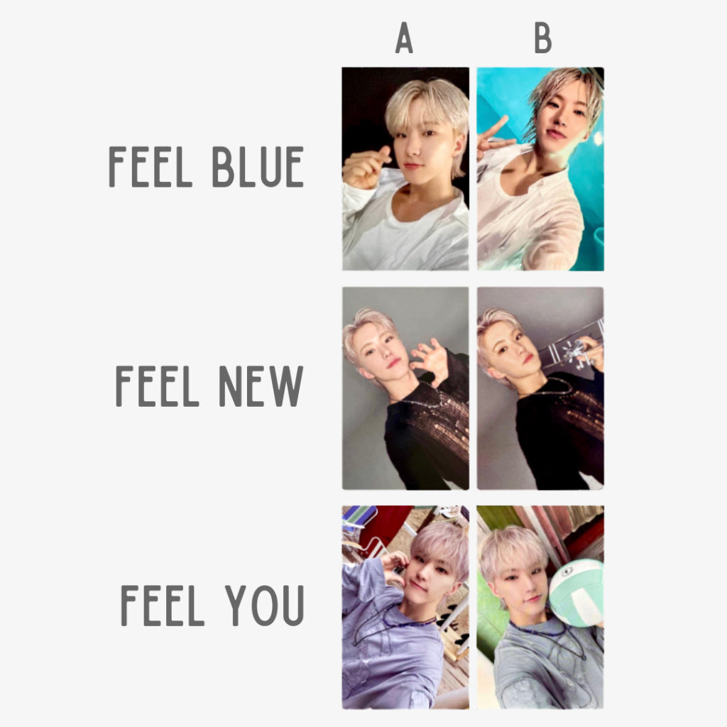 SEVENTEEN SPILL THE FEELS Standard Version - Official Random Photocards (Feel Blue / New / You)