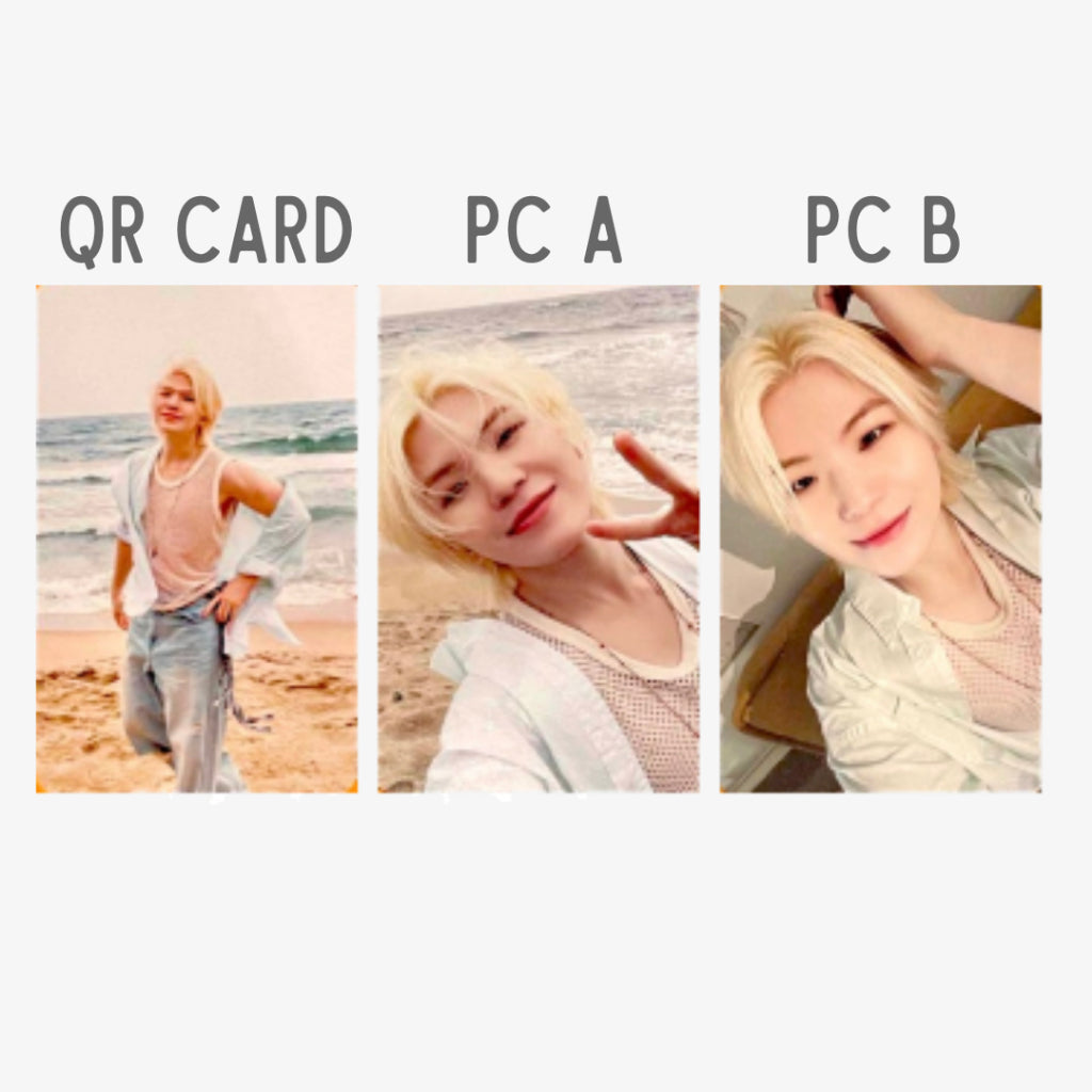 SEVENTEEN SPILL THE FEELS WeVerse Albums Version - QR Card and Photocards (Tingi)