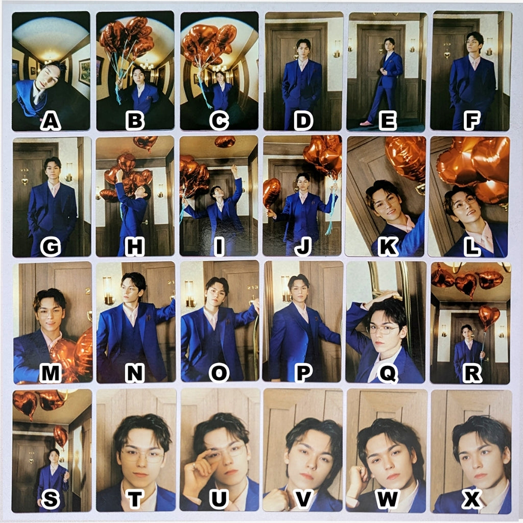 [VERNON] SEVENTEEN SPILL THE FEELS Carat Version Concept Photocards (Sold in pairs)