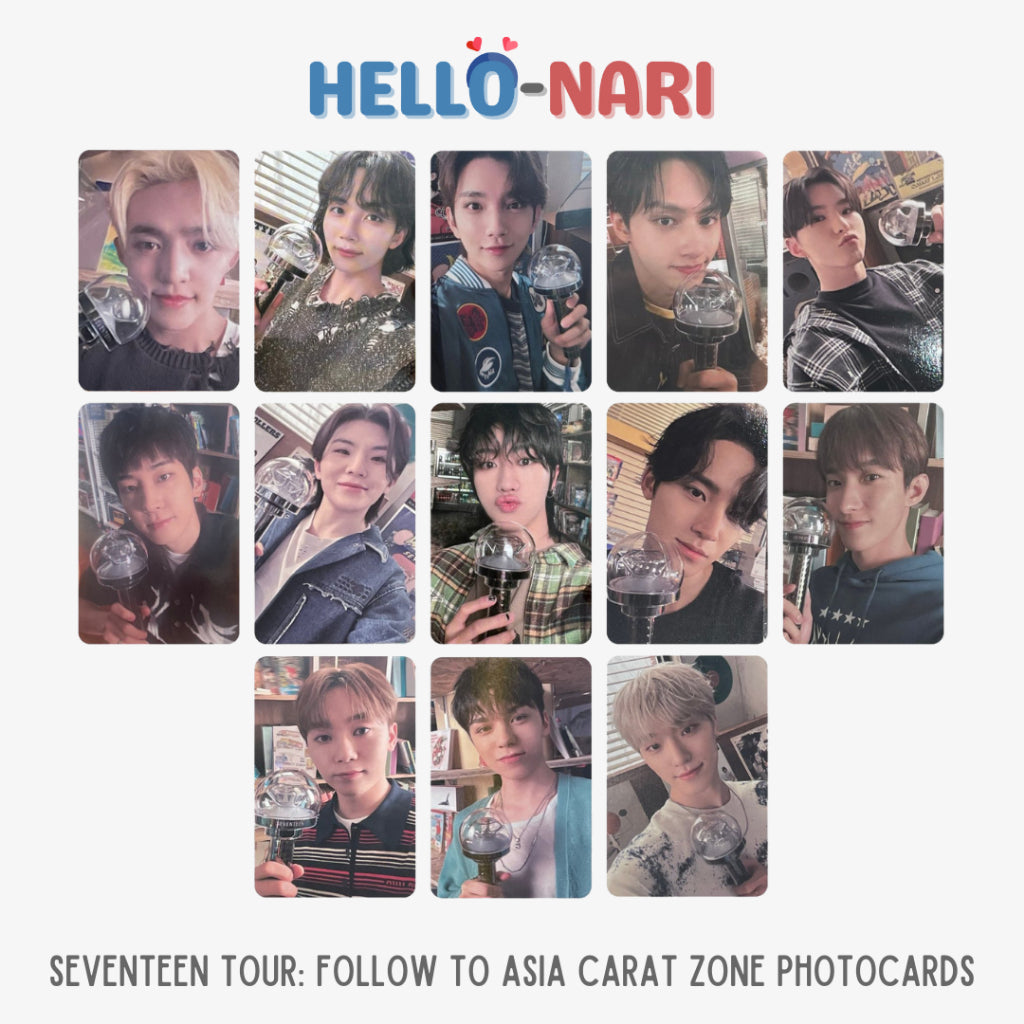 SEVENTEEN Tour: Follow To Asia (Bulacan) Carat Zone Photocard