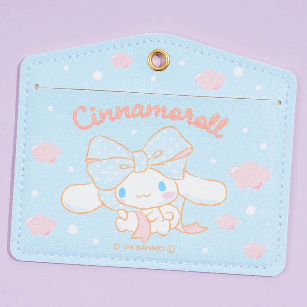SANRIO ID Case and Neck Strap (Cinnamoroll / Kuromi)
