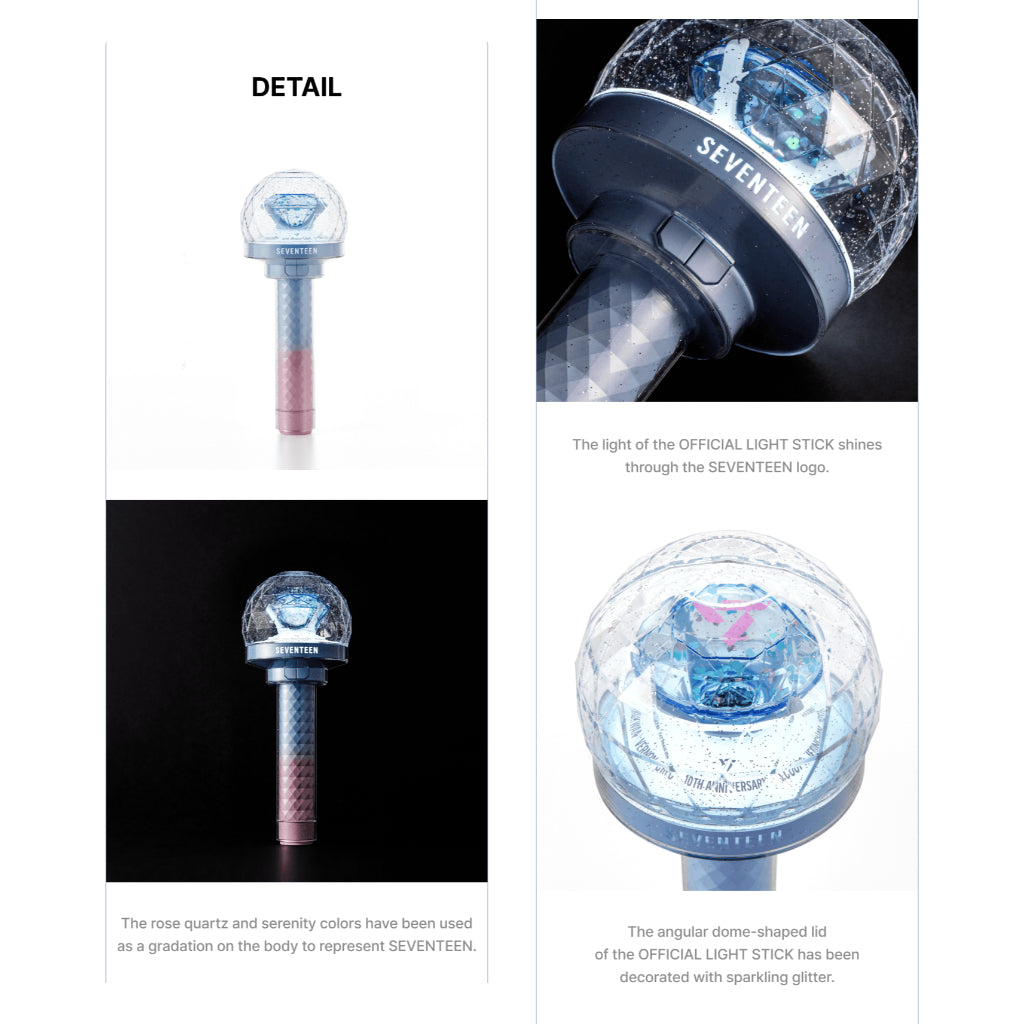 SEVENTEEN Official Light Stick - Carat Bong Version 3 10th Anniversary