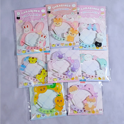 [FANMADE] SEVENTEEN Miniteen Carabiner