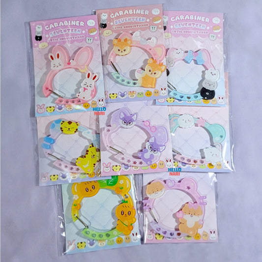 [FANMADE] SEVENTEEN Miniteen Carabiner