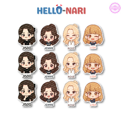 [FANMADE] BLACKPINK Inspired Stickers | Matte | Vinyl Sticker | Waterproof | Long-lasting | Chibi