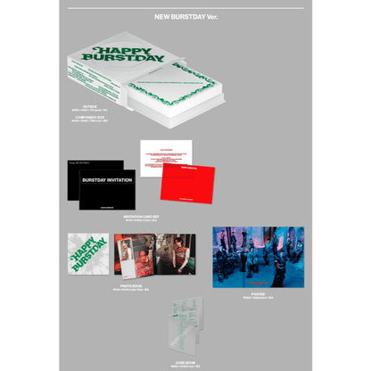 SEVENTEEN HAPPY BURSTDAY Standard Version (No Photocards) (Burstday, Escape, Myself)