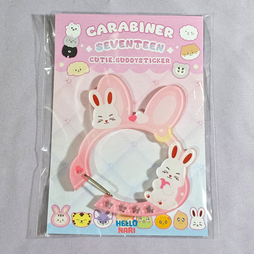 [FANMADE] SEVENTEEN Miniteen Carabiner