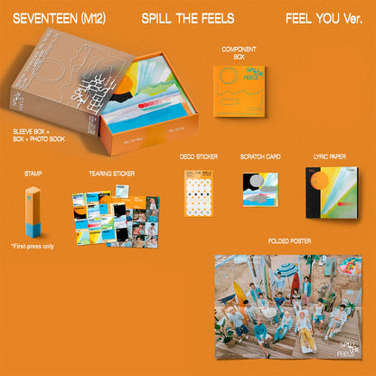 SEVENTEEN SPILL THE FEELS Standard Version (No Photocards)