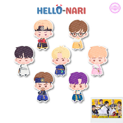 [FANMADE] BTS Island Inspired Stickers | Matte | Vinyl Sticker | Waterproof | Die Cut | Easy Peel