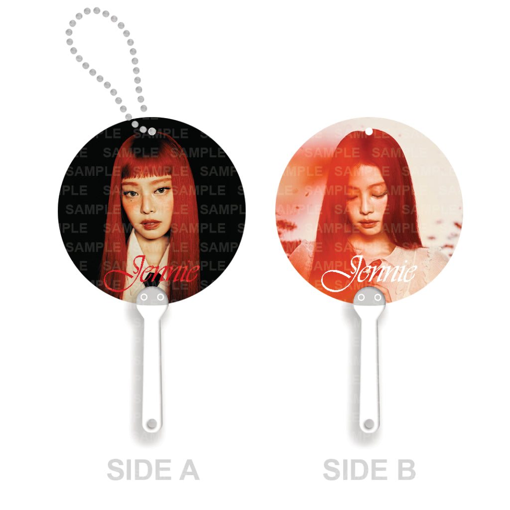 [FANMADE] BLACKPINK Inspired Mini Image Picket Fan Keyring