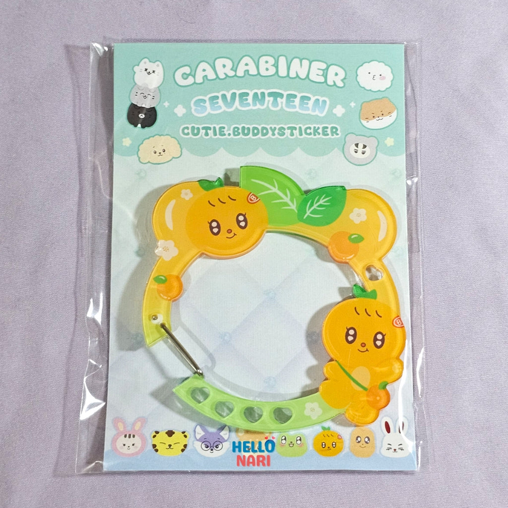 [FANMADE] SEVENTEEN Miniteen Carabiner