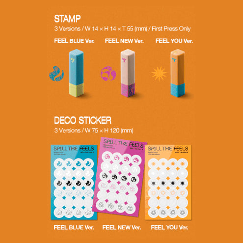 SEVENTEEN SPILL THE FEELS Standard Version (No Photocards)