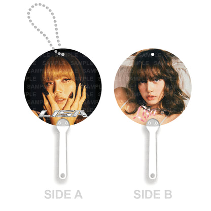 [FANMADE] BLACKPINK Inspired Mini Image Picket Fan Keyring