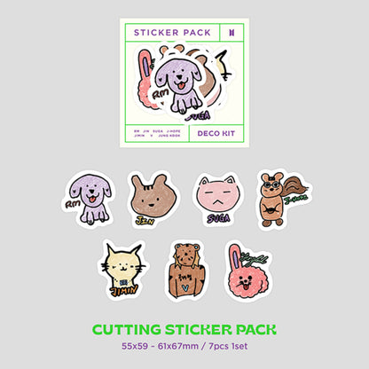 BTS Official 2022 Deco Kit (Unsealed | Photocards | Tingi)