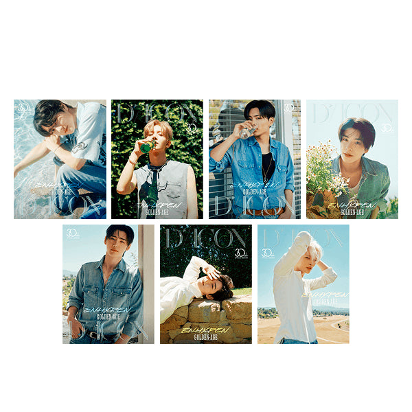 [UNSEALED] DICON VOLUME N°30 ENHYPEN GOLDEN AGE (A-Type) / EVEN-MORE (B-Type) (No Photocards)