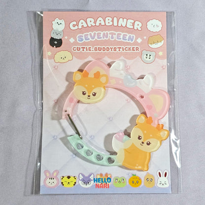 [FANMADE] SEVENTEEN Miniteen Carabiner