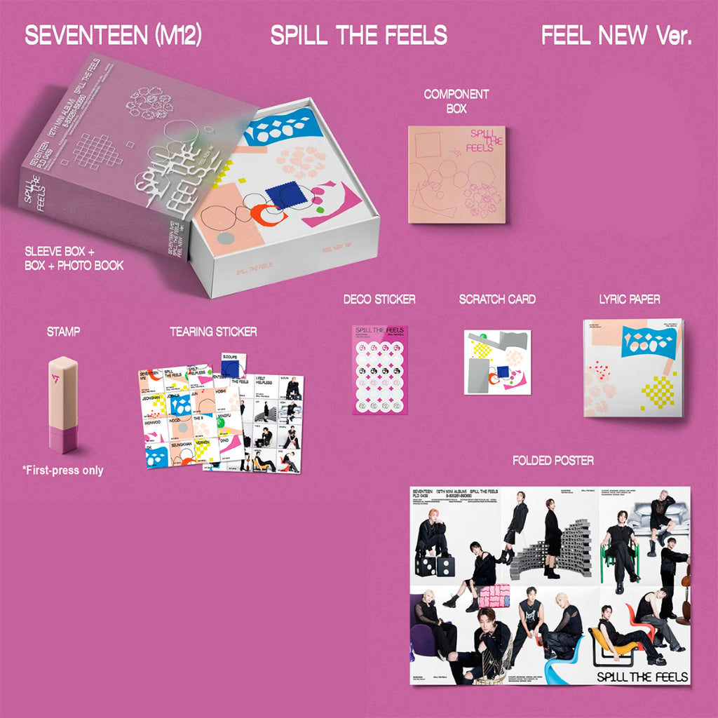 SEVENTEEN SPILL THE FEELS Standard Version (No Photocards)