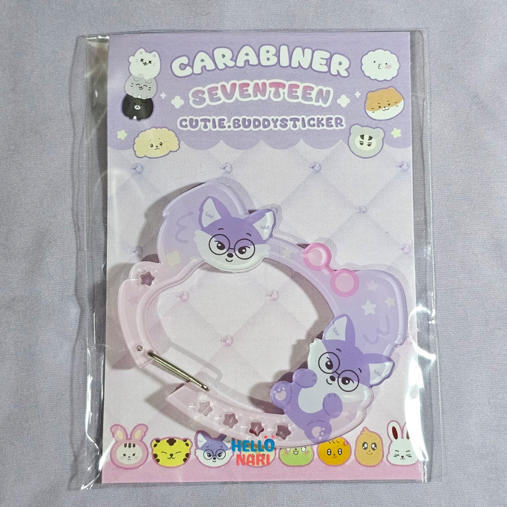 [FANMADE] SEVENTEEN Miniteen Carabiner