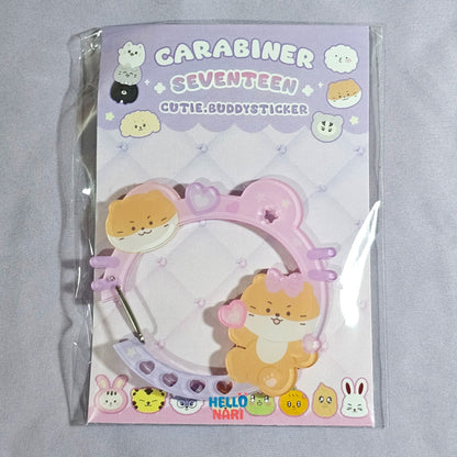 [FANMADE] SEVENTEEN Miniteen Carabiner