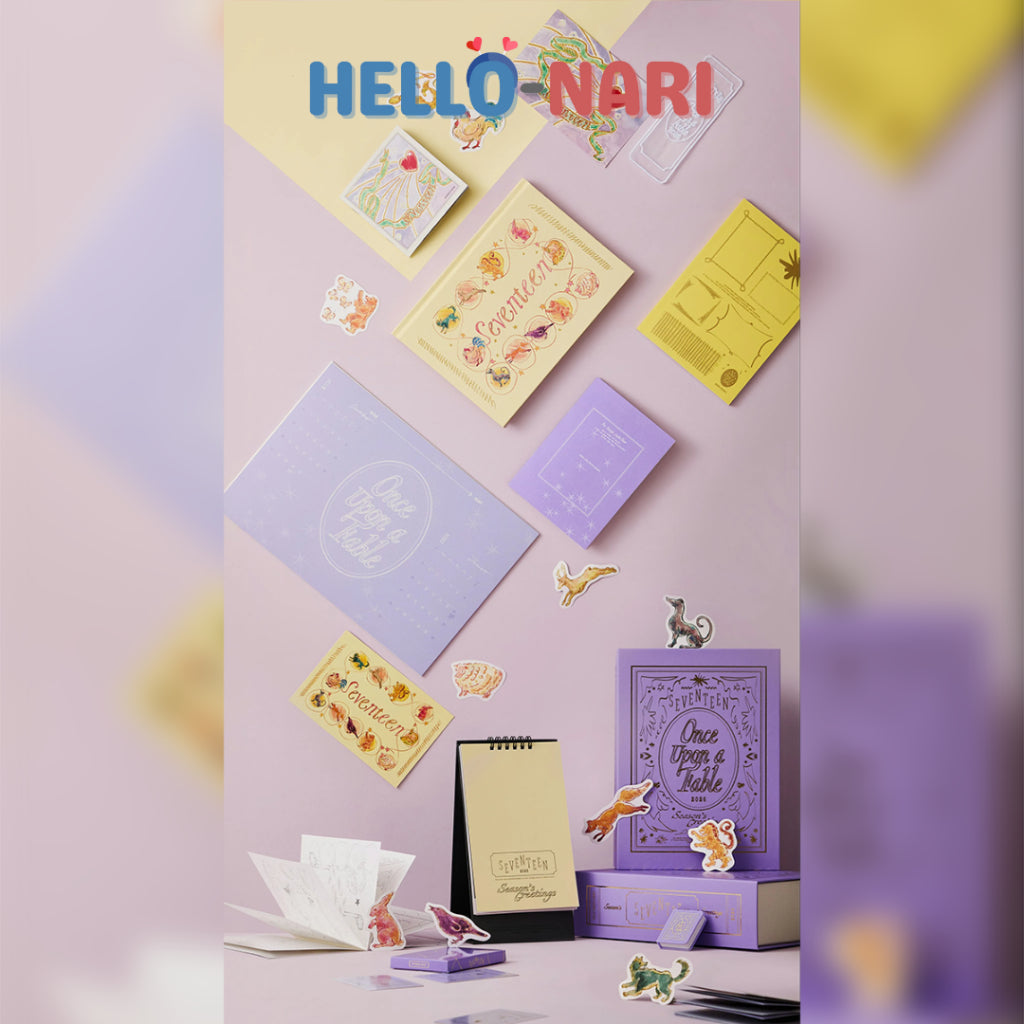 SEVENTEEN 2026 Season's Greetings: ONCE UPON A TIME (Unsealed Set | Photocards | Tingi)