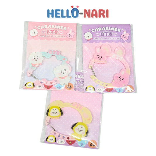 [FANMADE] BTS BT21 Inspired Carabiner