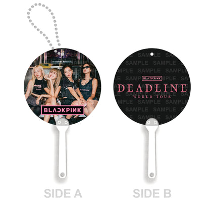 [FANMADE] BLACKPINK Inspired Mini Image Picket Fan Keyring