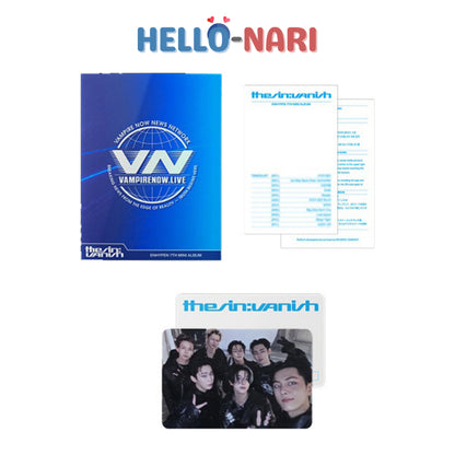 [UNSEALED] ENHYPEN The Sin: Vanish WeVerse Albums Version (QR, Track Card, Outbox)