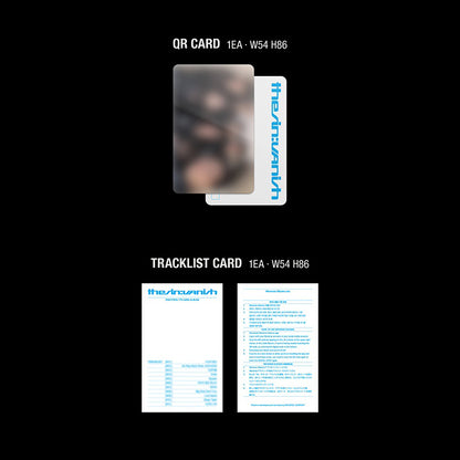 [UNSEALED] ENHYPEN The Sin: Vanish WeVerse Albums Version (QR, Track Card, Outbox)