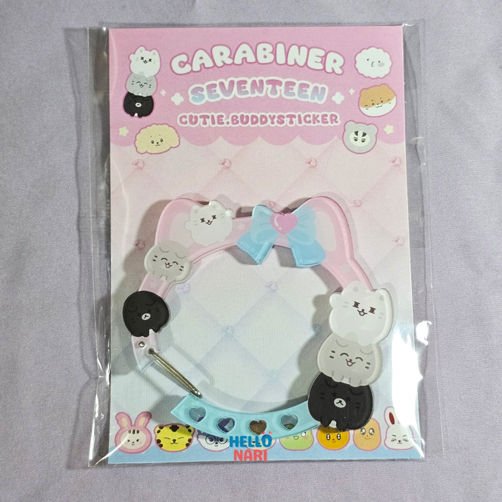 [FANMADE] SEVENTEEN Miniteen Carabiner