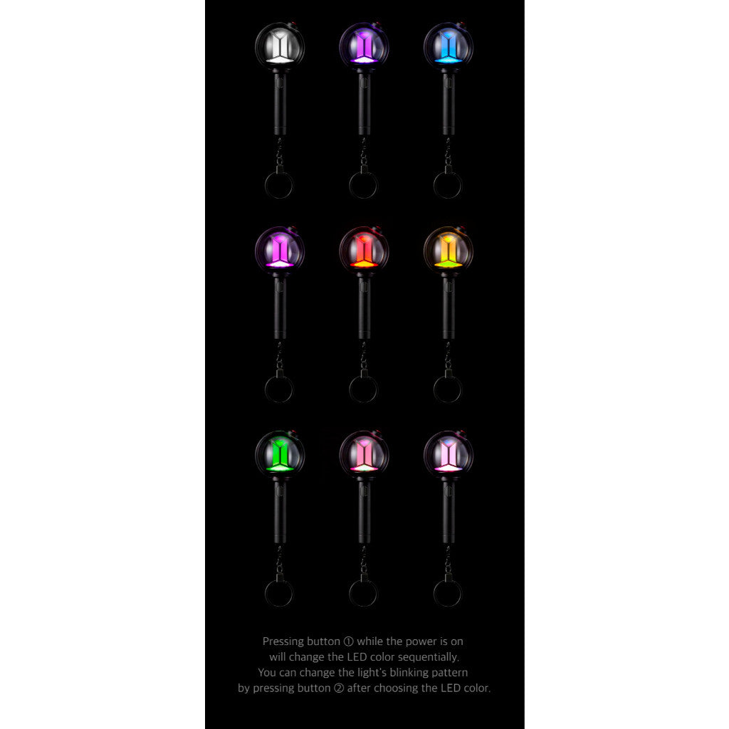 BTS Official Light Stick Keyring - ARMY Bomb Version 4