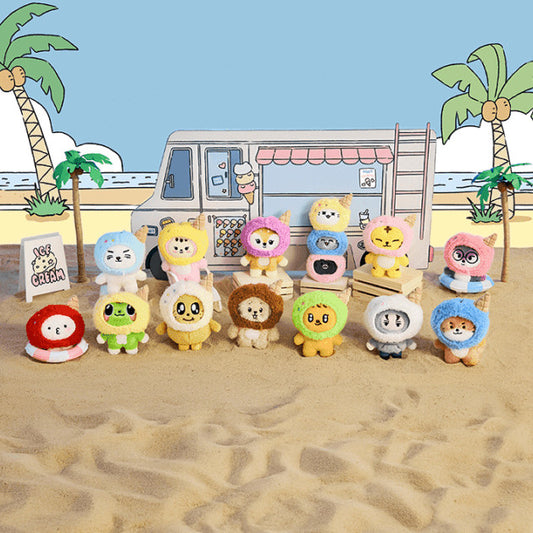 SEVENTEEN MINITEEN Ice Cream Official MD - Plush Keyring