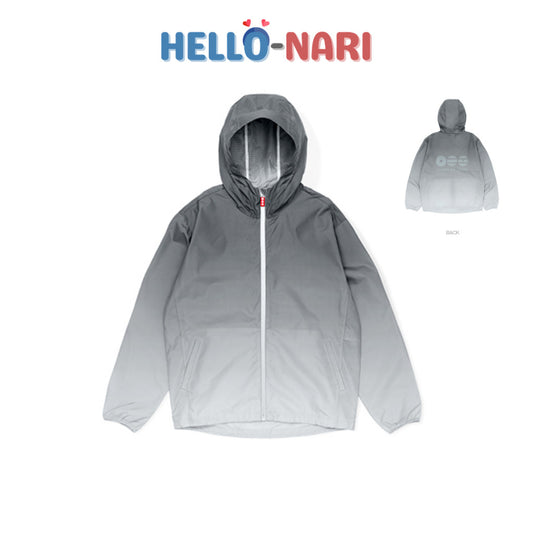 BTS Official Arirang Tour Merch - Wind Jacket (Gray | Global)