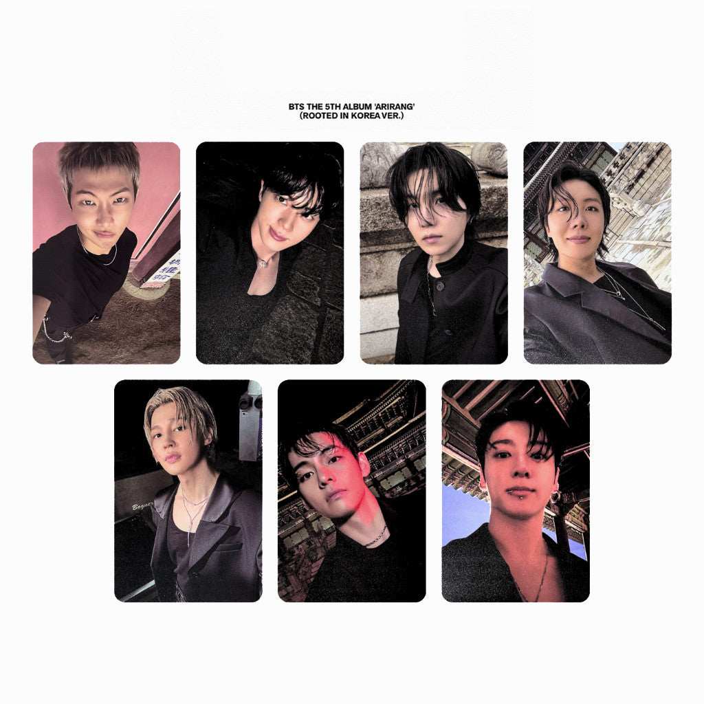 BTS 5th Album ARIRANG Standard Version Official Album Photocards (Rooted in Korea | Rooted in Music)