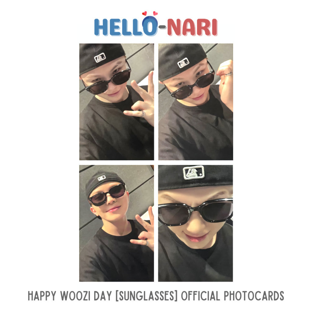 SEVENTEEN Happy Woozi Day [SUNGLASSES] Official Photocards (Unsealed | Loose | Tingi)