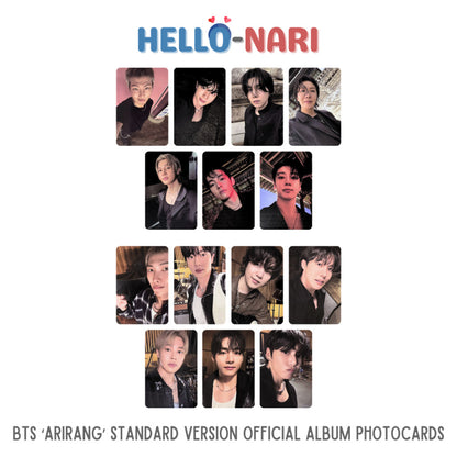 BTS 5th Album ARIRANG Standard Version Official Album Photocards (Rooted in Korea | Rooted in Music)