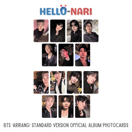 BTS 5th Album ARIRANG Standard Version Official Album Photocards (Rooted in Korea | Rooted in Music)
