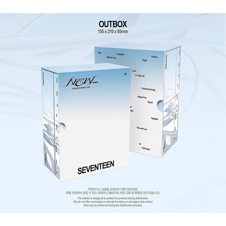 SEVENTEEN World Tour: NEW_ Digital Code (Unsealed Set | Photocards | Tingi)