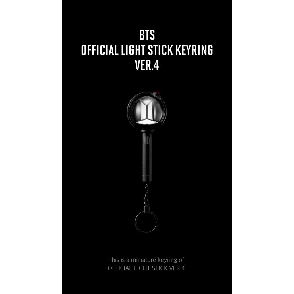 BTS Official Light Stick Keyring - ARMY Bomb Version 4