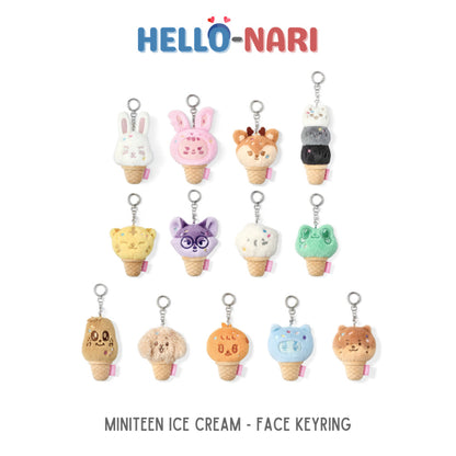 SEVENTEEN MINITEEN Ice Cream Official MD - Face Keyring