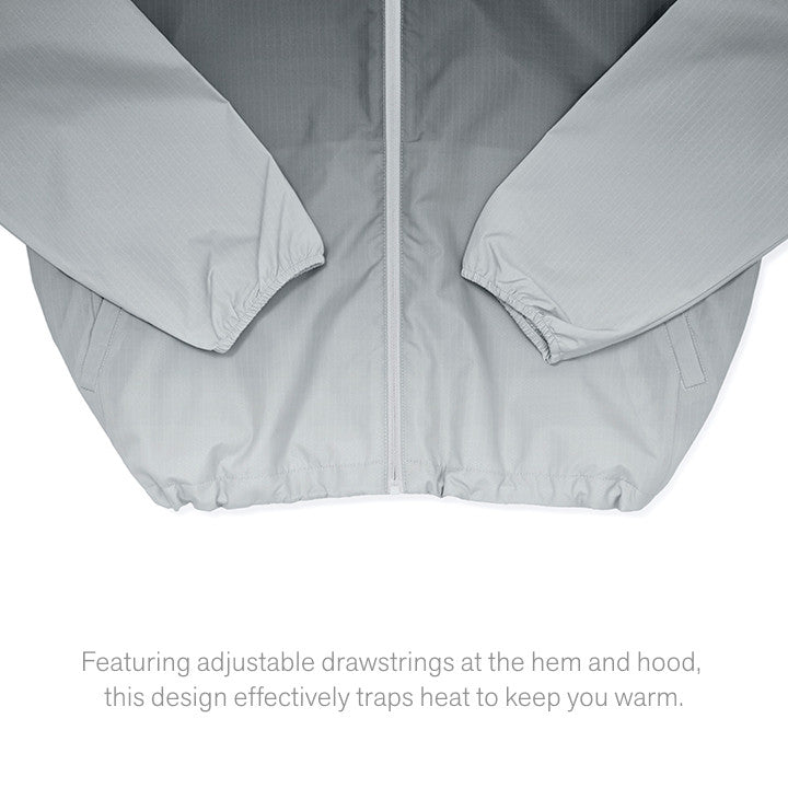BTS Official Arirang Tour Merch - Wind Jacket (Gray | Global)