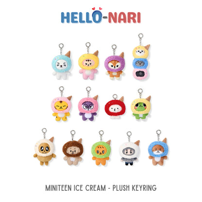 SEVENTEEN MINITEEN Ice Cream Official MD - Plush Keyring