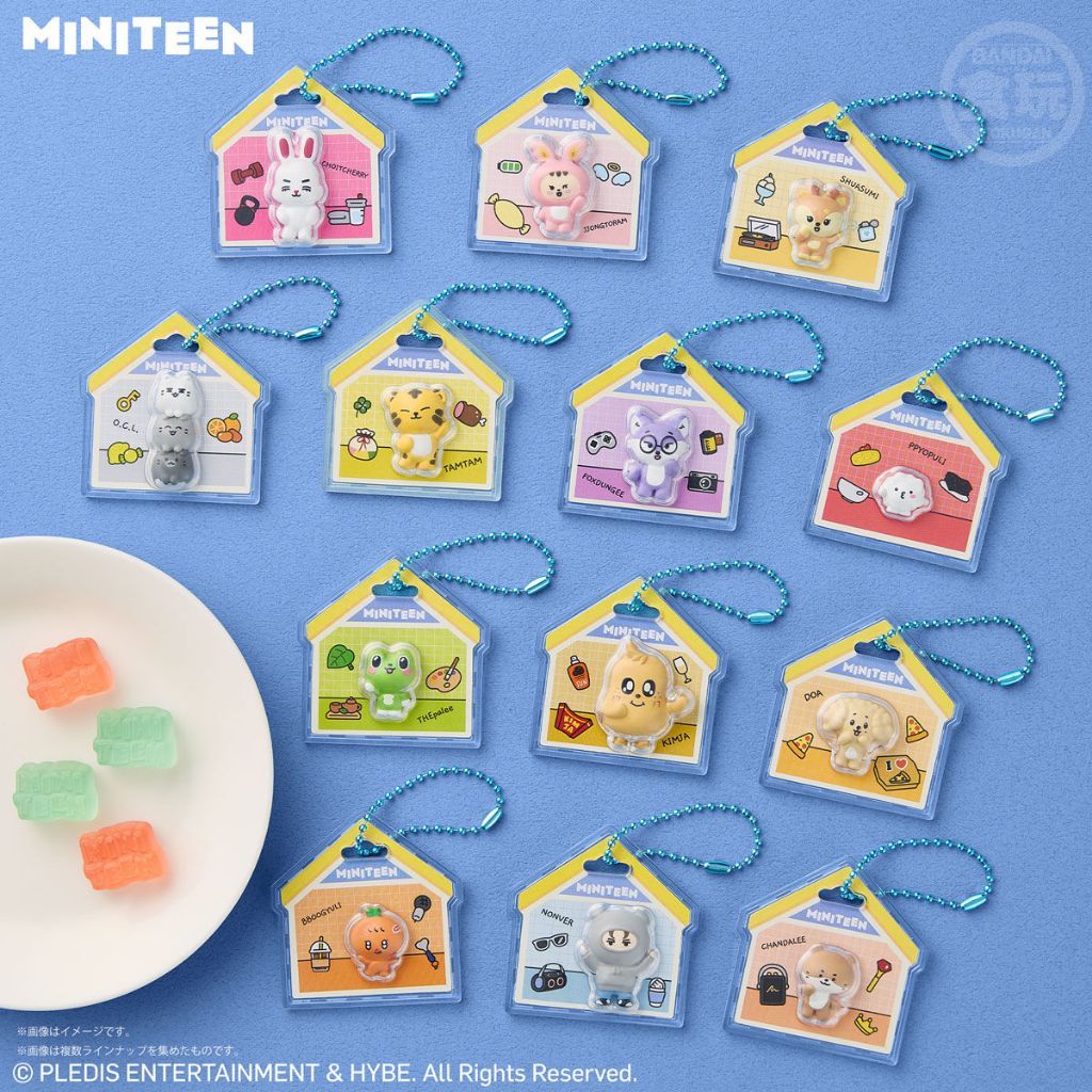 SEVENTEEN MINITEEN Package Charm & Gummy