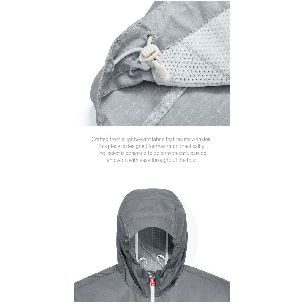 BTS Official Arirang Tour Merch - Wind Jacket (Gray | Global)