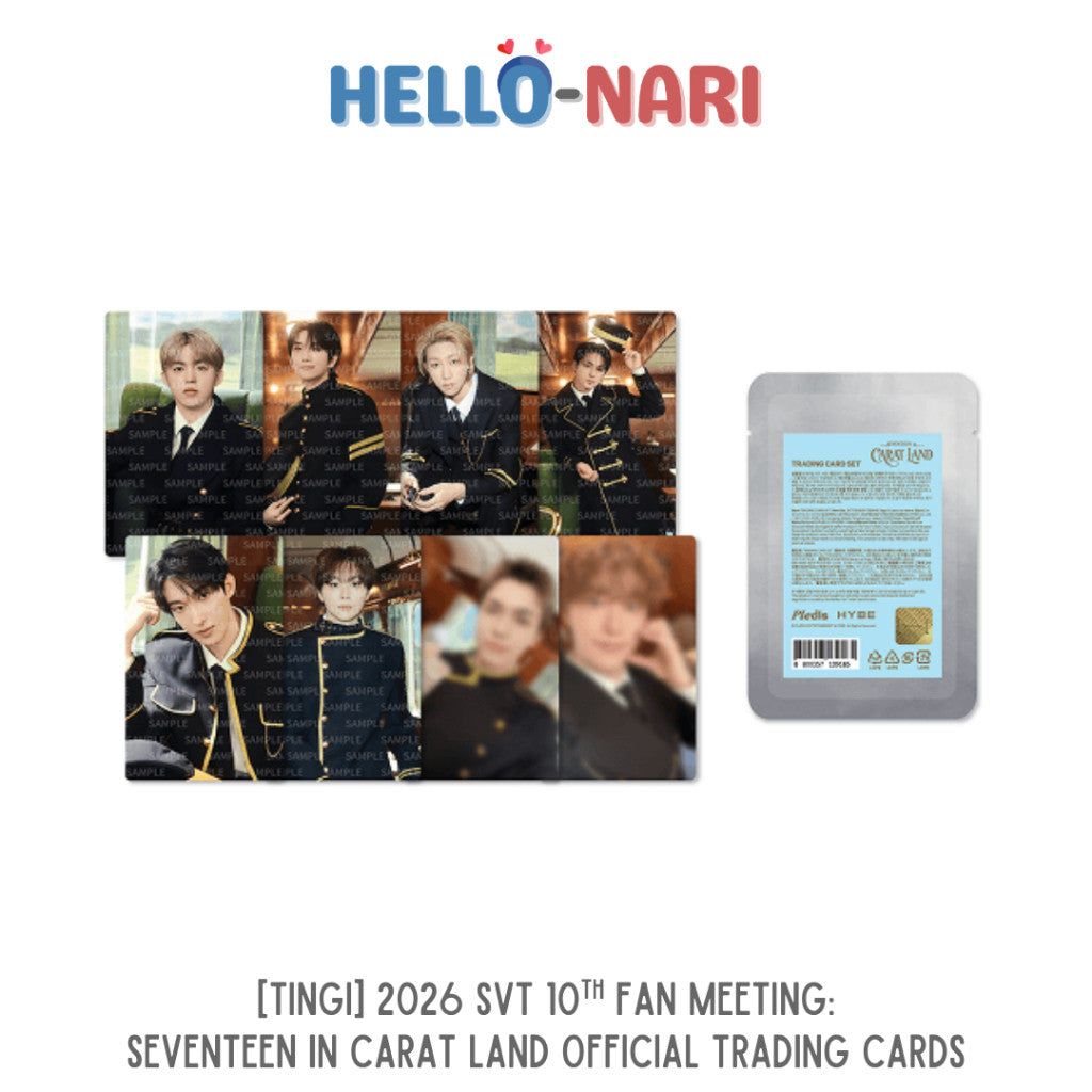 SEVENTEEN 2026 SVT 10th Fan Meeting: SEVENTEEN in CARAT LAND Official Trading Cards (Tingi)