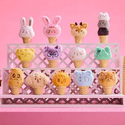 SEVENTEEN MINITEEN Ice Cream Official MD - Face Keyring