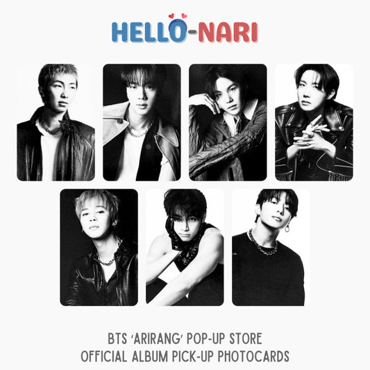 BTS ‘ARIRANG’ Pop-up Store Official Album Pick-up Photocards (Unsealed | Loose | Tingi)