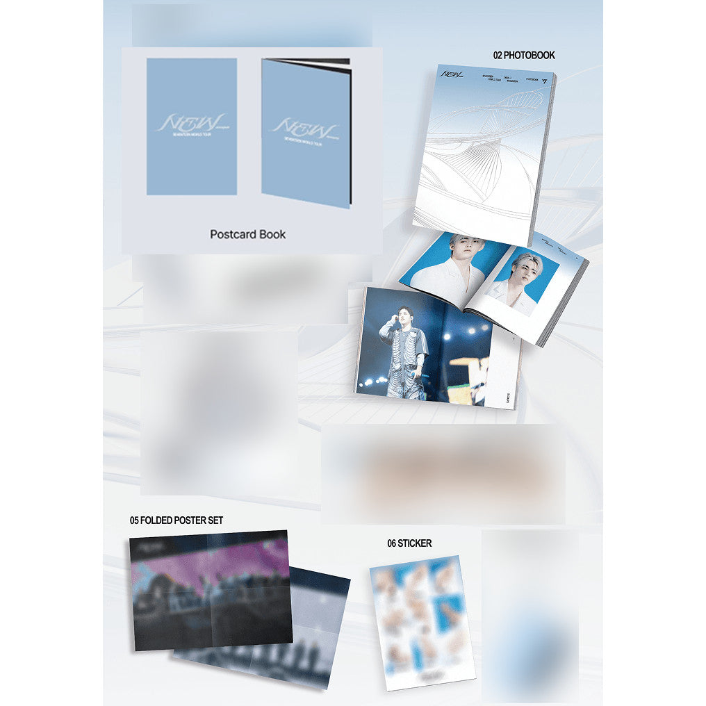 SEVENTEEN World Tour: NEW_ Digital Code (Unsealed Set | Photocards | Tingi)